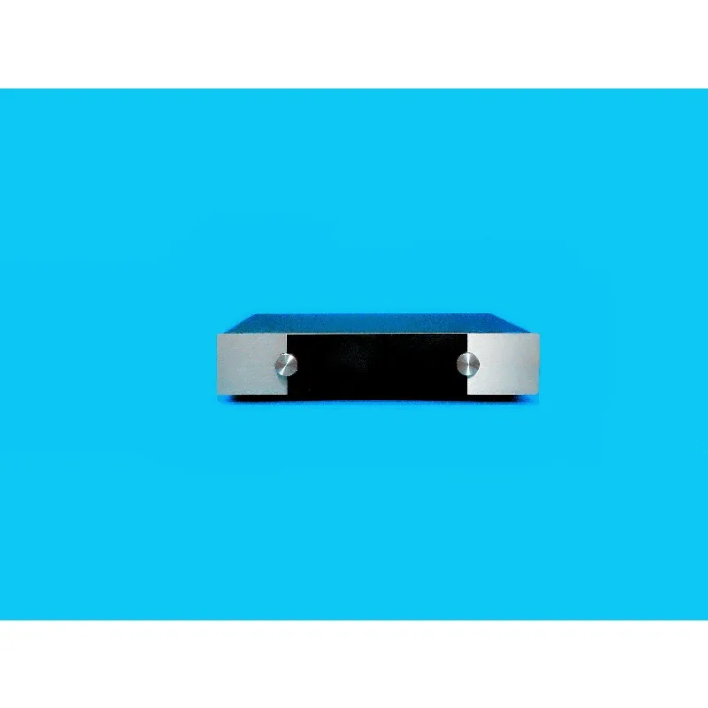 Front stage power amplifier chassis aluminum alloy kit plate display remote control potentiometer, combined with mecha