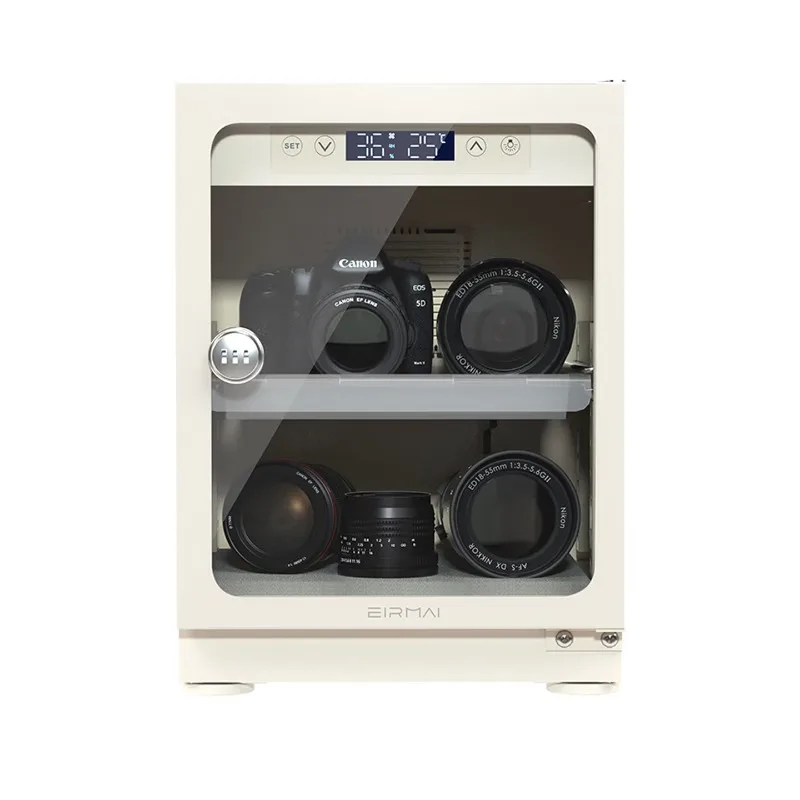 SLR Electronic Moisture Proof Box for Camera Lens Stamp Tea Drying Cabinet Home Office Use