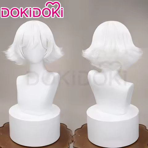 IN STOCK Mizuki Wig Anime Cosplay Wig DokiDoki Men 33cm Short White Hair Mizuki Cosplay Heat Resistant Wig Free Wig Cap