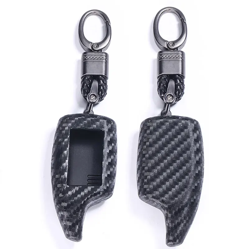 Car Accesorries Keychain Key Cover Car Two Way Car Alarm Silicone Case For Scher-Khan Magicar 5 6 LCD for Scher khan Magicar M5