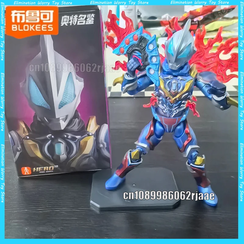 

Blokees Ultraman Stars Edition S 1nd Hero Series S Light Power Return Articulated 2.0 Body Collectible Blind Box Toy