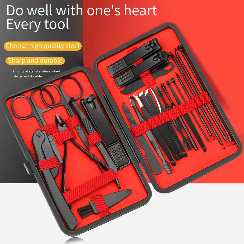 

Beauty Tools Nail Clipper Nail Clipper Set Convenient Manicure Nail Trimmer Pedicure Knife Ear Peeling Knife Nail Manicure