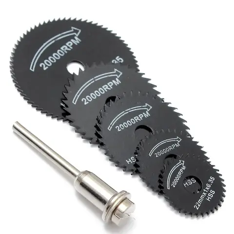 Mini Circular Saw Blades 6/10 pcs for Dremel ZENHOSIT