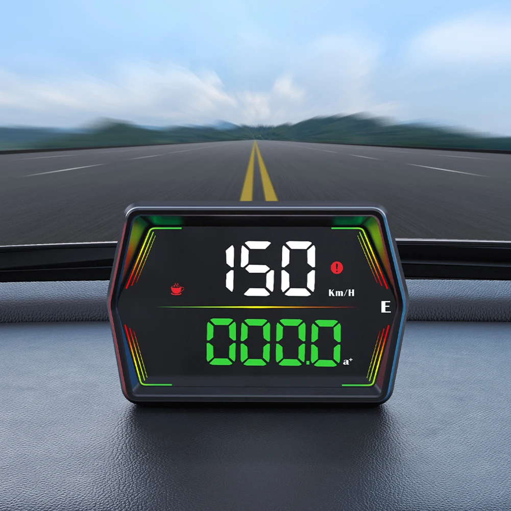 

Универсальный цифровой спидометр GPS HUD измеритель скорости для всех автомобилей грузовиков Plug and Play автозапчасти