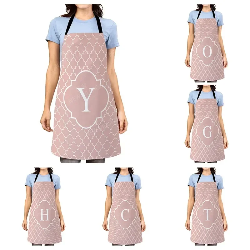 Aesthetic Women kitchen apron kids original Children Waterproof girl fashionable princess waiter work apron oil proof letter