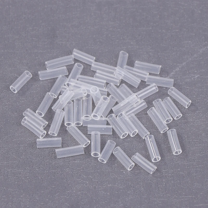 10/20/50Pcs Bead Chain Anti-lost Cover Pendant Acrylic Card Chain Falling Off Protective Cover To Prevent Falling Bead Chain