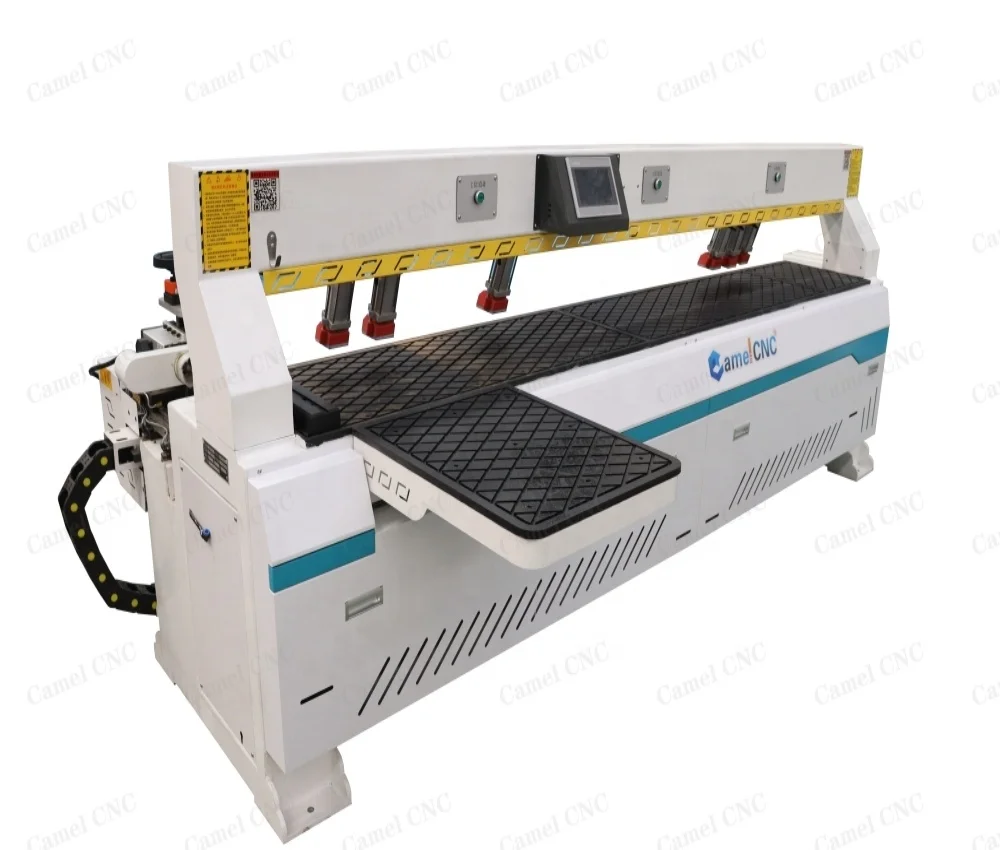 Camel CNC Automatic Wood Panel MDF Furniture Cabinet Boring Horizontal Edge Side Hole Drilling Machine with Engine 220V/380V