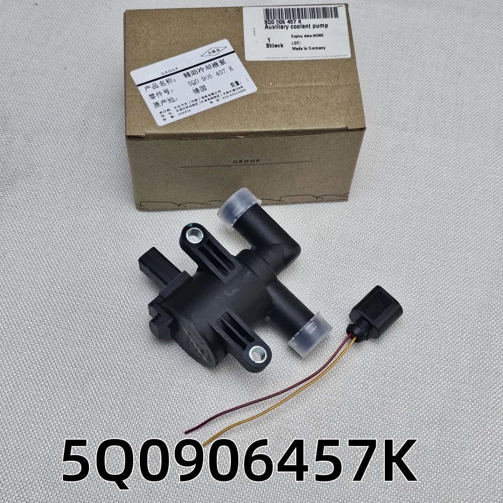 Válvula de Control de refrigerante genuina para VW Alltrack Atlas Beetle Golf R Jetta Passat, 5Q0906457K,5Q0906457A,5Q0906457B,5Q090645H