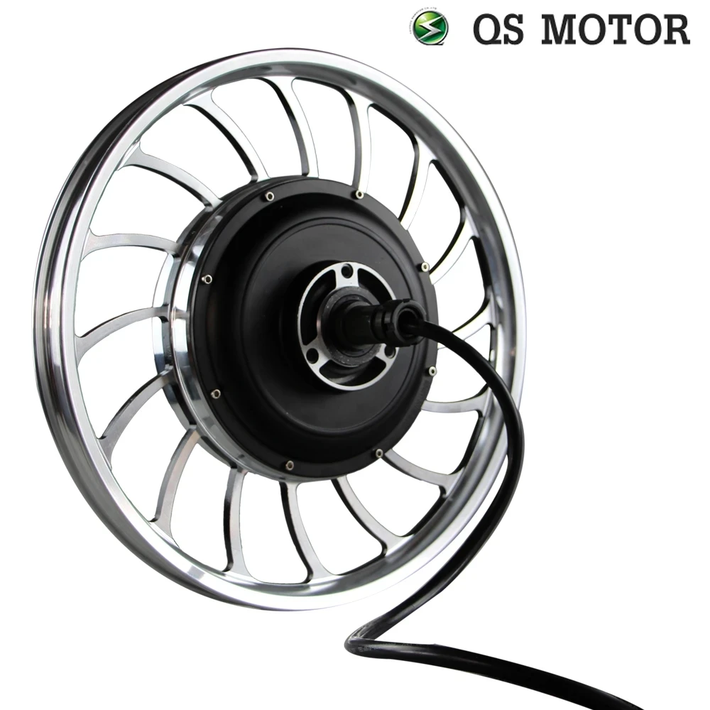 QS Motor Electric Motor Kits 20inch 1000w V2 Single Shaft Brushless DC Motor for Vehicle