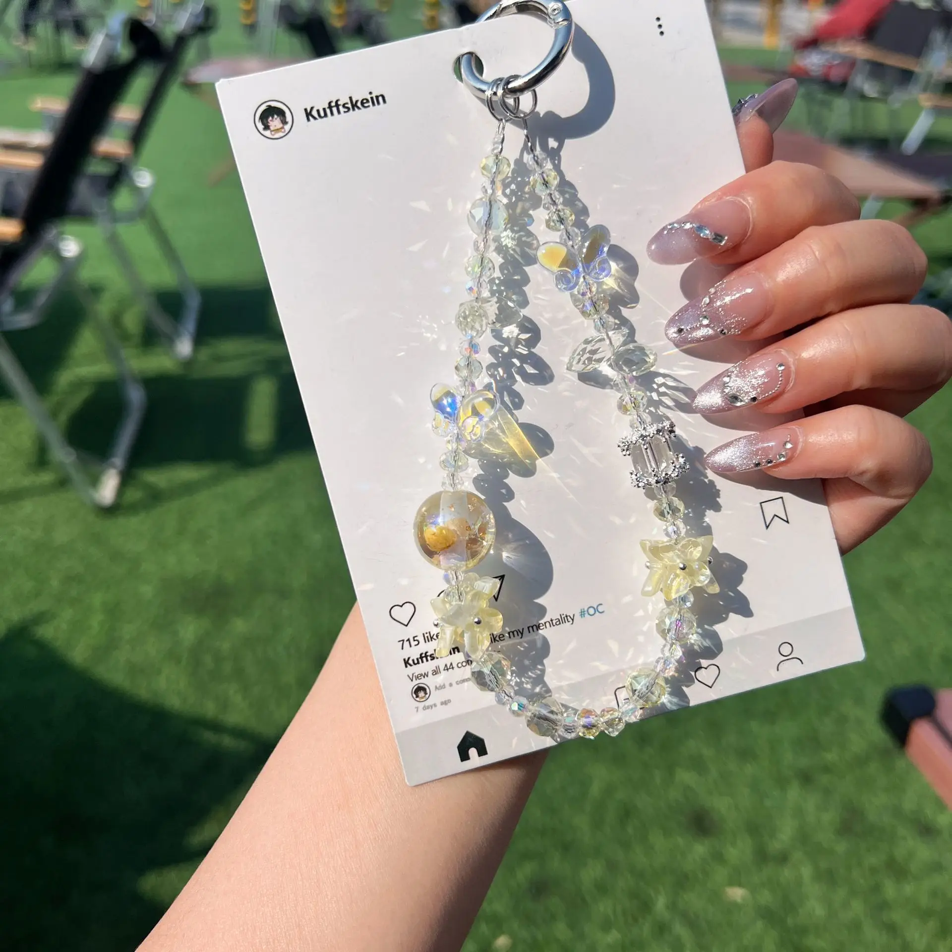 

Ниша для мобильных телефонов, цепочки на запястье, кристаллы, сумки, подвески, модные подвески, брелки из бисера, универсальные ремешки из агата