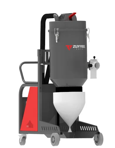 

380V Continuous Bagging 2.2 /4 kW Blower Dust Collector Industrial Vacuum Cleaner for Concrete Floor Grinder