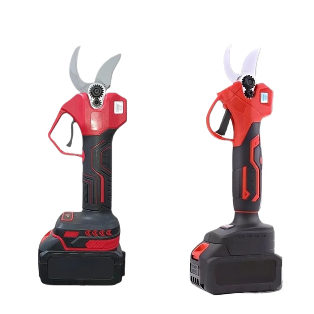 Lithium Battery Scissors High Power Cutting Branch Garden Trimming Tool Secateur Électrique Sans Fil Tijera De Podar A Batería