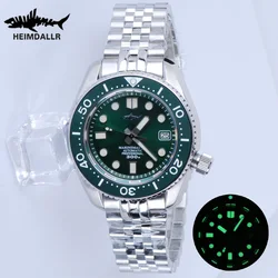 Heimdallr Watch For Men MM300 Sumo SBDX 300M Waterproof Sapphire Crystal Glass C3 Luminous Green Dial NH35 Automatic Movement