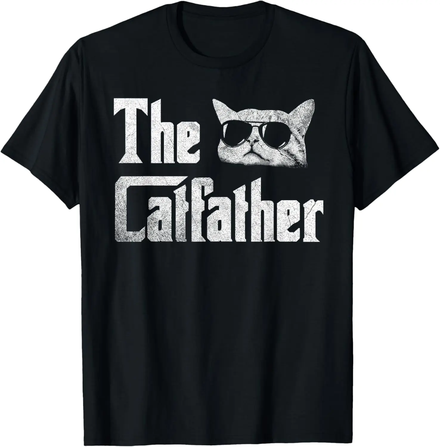 

T-Shirt Cool Cat Daddy Glasses Gift T-Shirt