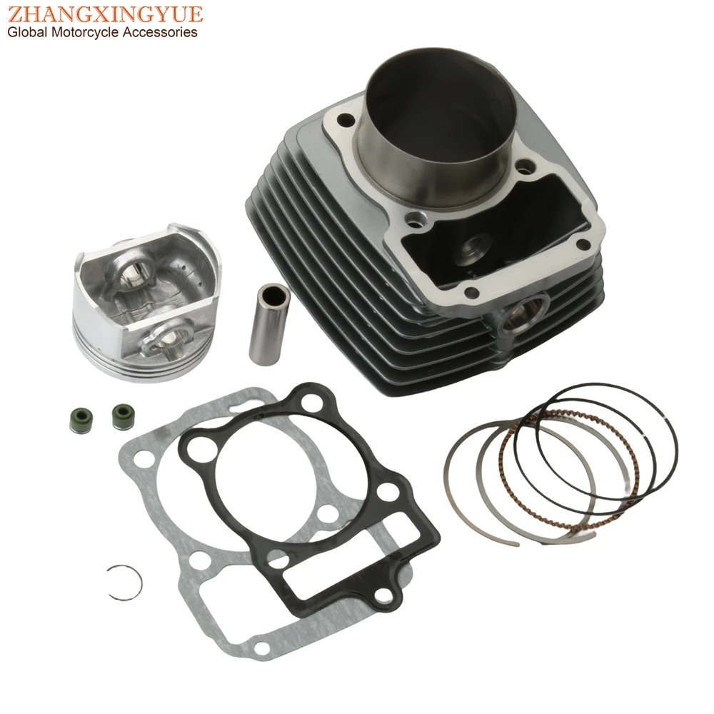 70mm Big Bore Cylinder Block Kit For CG300 CG 300cc 16mm Pin Motorcycle Engine Parts