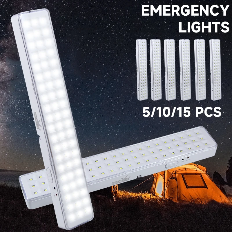 

Оптовая продажа 60LED ручные аварийные фонари перезаряжаемые пожарные эвакуационные фонари уличные лампы для кемпинга с 2 настройками затемнения