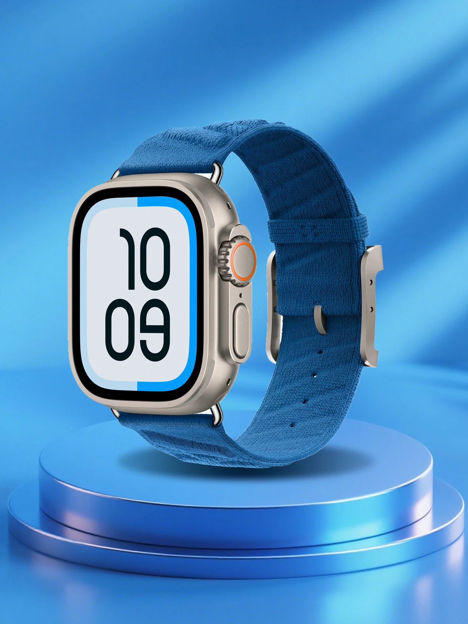 2026 Kebitt New En Mer Bleu Nuit Single Tour Iwatch Armband 42mm für Apple Watch Ultra4 3 Series12 11 10 9 8Se 3 Armband 46MM 45 49MM – Detail 7
