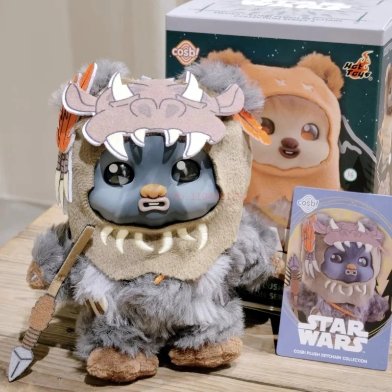 In Stock Genuine Hot Toys Star Wars Ewok Cosbi Pendant Blind Box Series 2 Luke Skywalker Mystery Box Action Figure Surprise Gift view 5