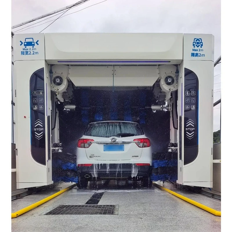Convenient Fully Automatic Brush‑Type Car Washing Machine System, Automatic Brush Car Wash Equipment