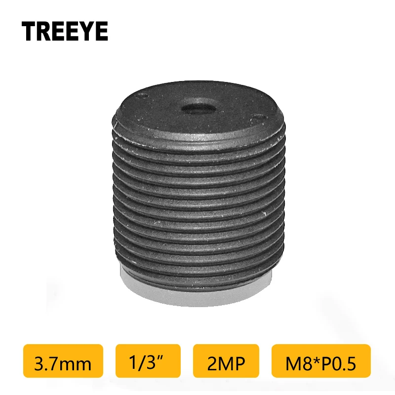 

HD 2megapixel 3.7mm Lens M8 Pinhole Lens Miniature Camera Lens Video Door Phone Camera Lens with 650nm IR Filter CCTV Lens