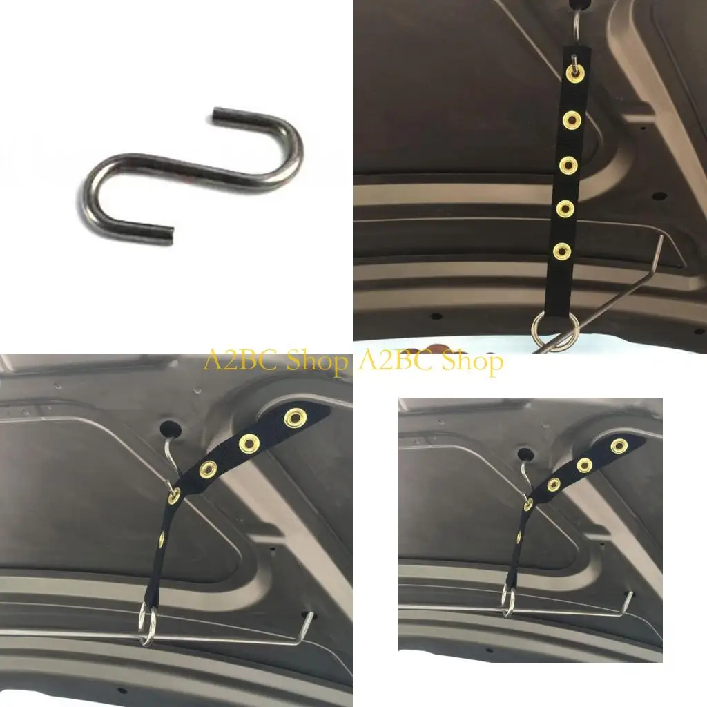 

A2BC Auto Dent Fixing Accessories Automobile Dents Repair Tool Universal Car Dent Removal Tool Nylon Strap with Metal Hook