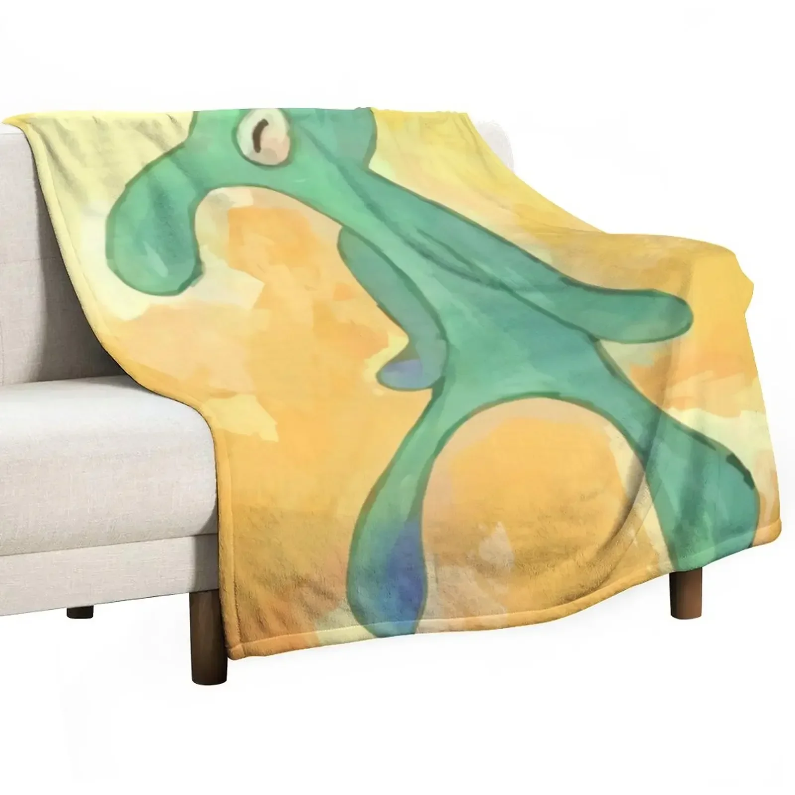 

bold and brash Throw Blanket Designers manga decorative Blankets