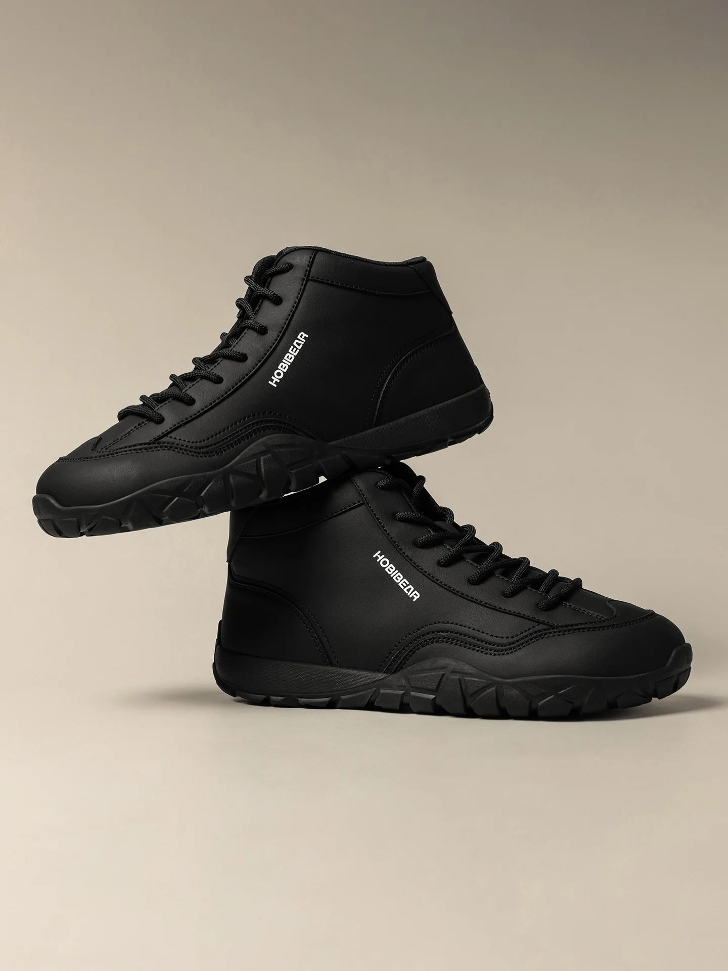 HOBIBEAR Mid-Top Wanderstiefel für Herren und Damen, breite Passform, Trailrunning-Sneaker, Outdoor-Wanderschuhe, rutschfeste Knöchelschuhe – Detail 15