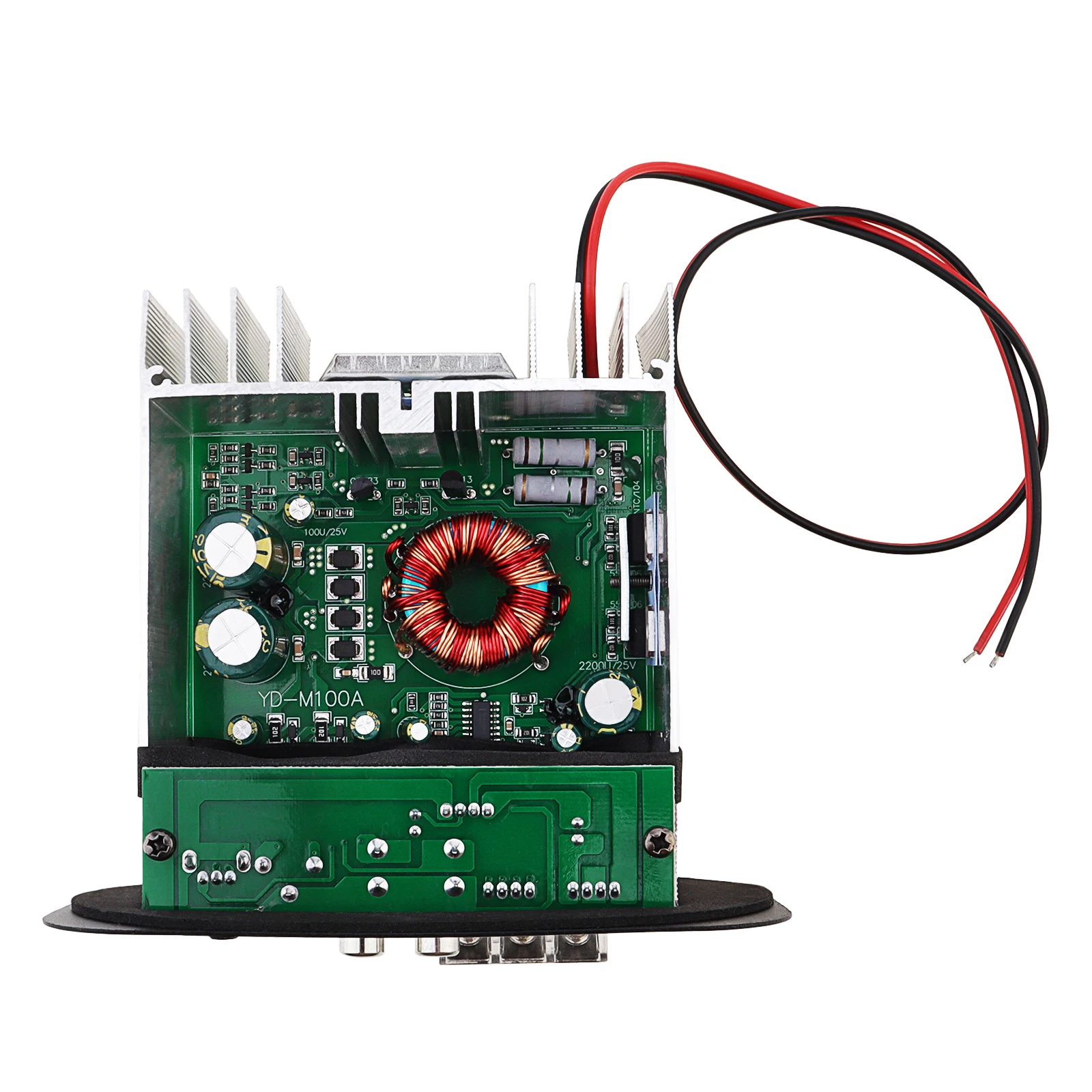 12V 150W Black Universal Powerful Bass Subwoofer Car Audio High Power Amplifier Board for 6 / 8 /10 Inch Car Subwoofer