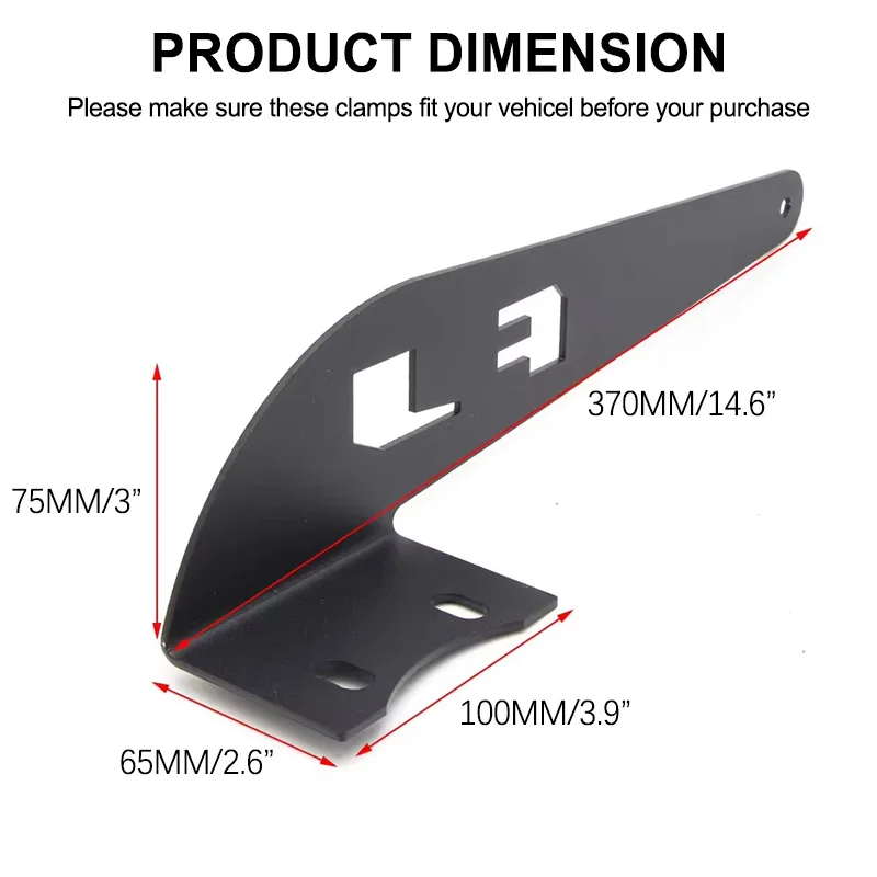 

52'' Car Upper Windshield Mount Holder Bracket Offroad Auto Accessories Light Bar Mount Holder for Toyota FJ Cruiser 2007-2014