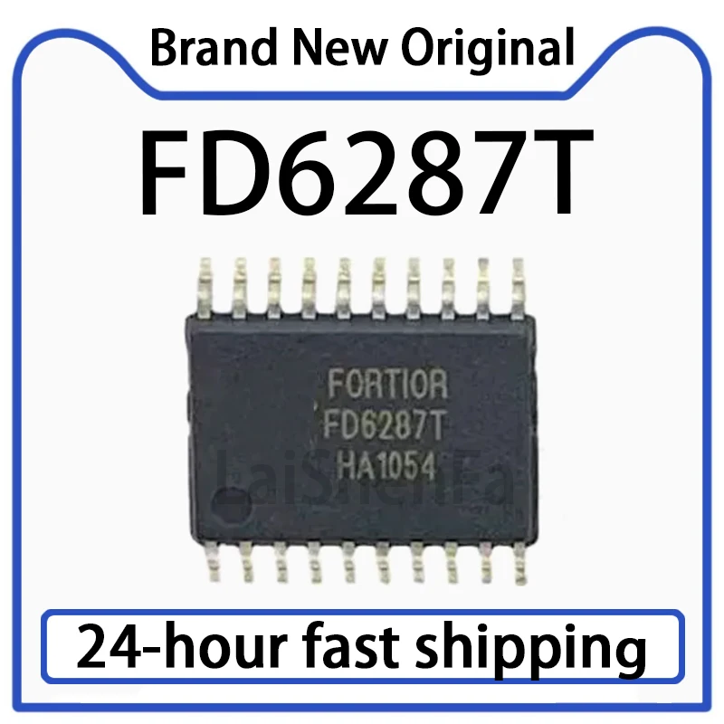 5PCS FD6287T SMT TSSOP20 250V Three-phase Gate Driver Chip Original in Stock