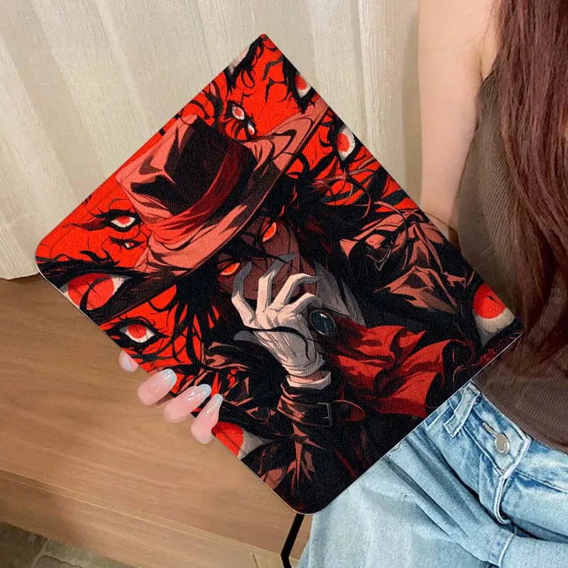 حافظة كمبيوتر لوحي رائعة من Dark Anime Hellsing لهاتف OPPO Pad 2 3 4 11 SE X Air 2 Neo Pro 12.1 10.36 11 11.4 13.2 بوصة