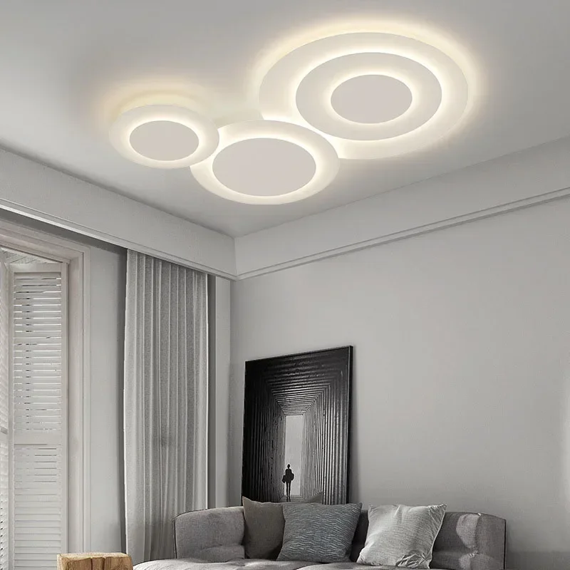 Plafond moderne à LEDs lampe pour salon salle à manger chambre allée maison salle d'étude balcon décor à la maison luminaires d'intérieur Lustre