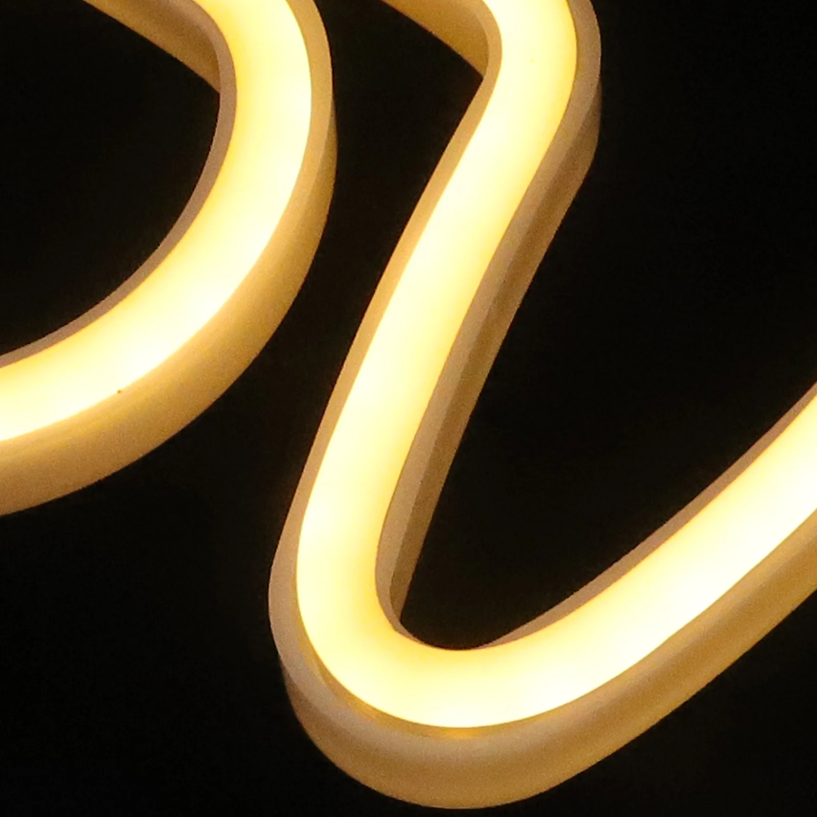 

1 set Led Neon Light Yellow Word Sign Night Lamp For Bedroom Living Room Desktop Party Decorative Lighting Atmosphere Lamp