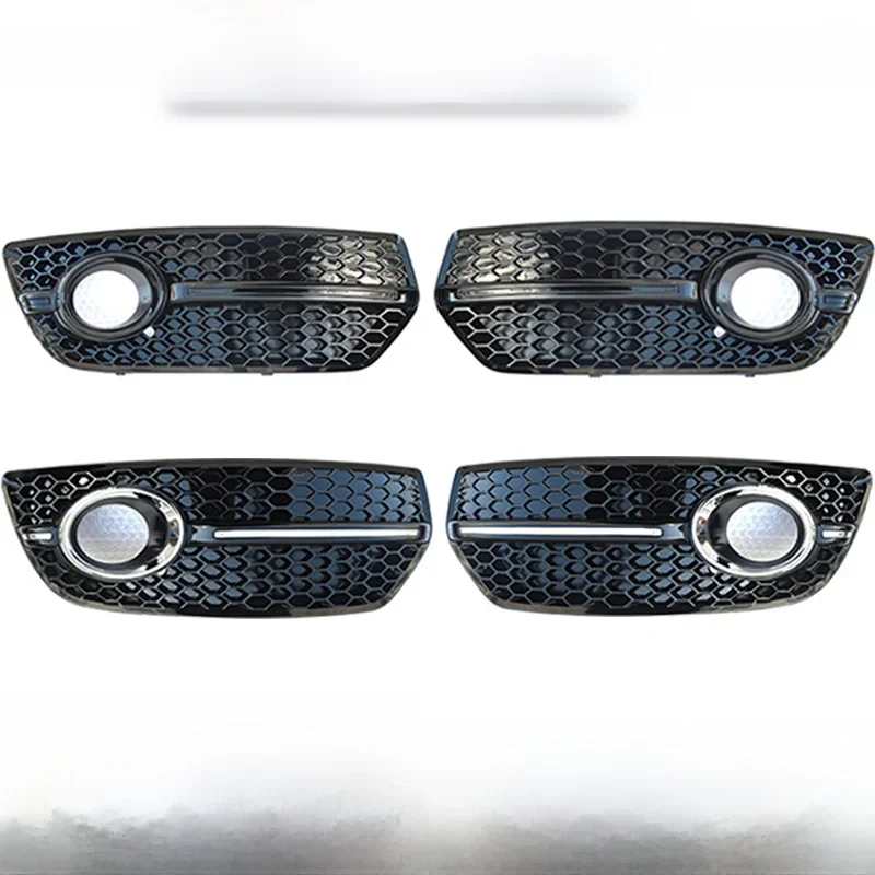 

Для Audi Q5 2009-2012 была модифицирована и модернизированная решетка переднего бампера Rsq5, рамка противотуманной фары