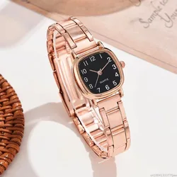 Luxury Wrist Watches for Women Fashion Analog Quartz Watch Stainless Steel Strap Ladies Watch Casual Digital Bracele Watch