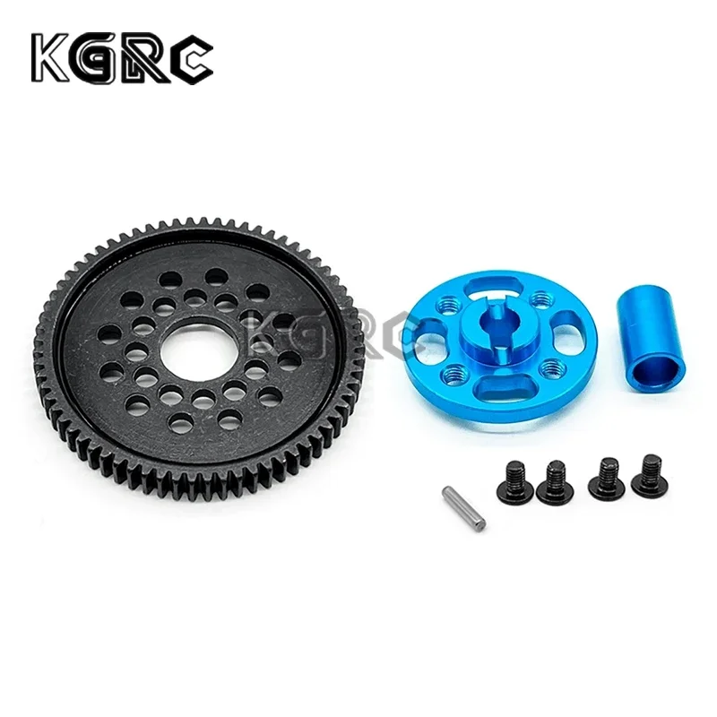 

Metal 68T Spur Gear and Gear Mount High Speed Gear Set 54500 for Tamiya TT-02 TT02 1/10 RC Car Upgrade Parts