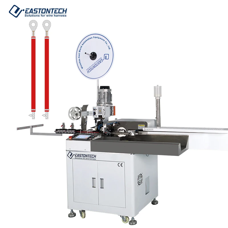 

Factory AWG32-18 Five Multi Cable Manufacturing Equipment Fully Automatic Cutting Crimping Tinned Soldering Machine Processed