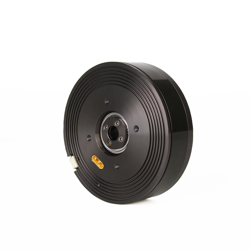 2025 T-Motor R60 Bldc Outrunner 48V Brushless Hollow Dc 1kw 2kw Robotic Arm Motor With Hall Sensor