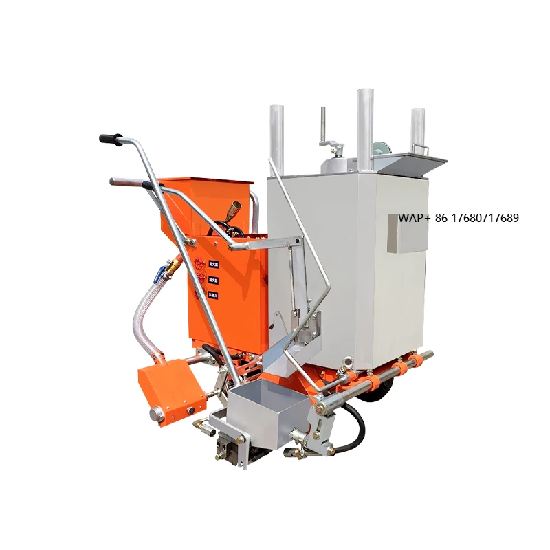 Thermoplastic Screed Paint  Hot Melt Manual Road Marking Striper Road Marking Machine