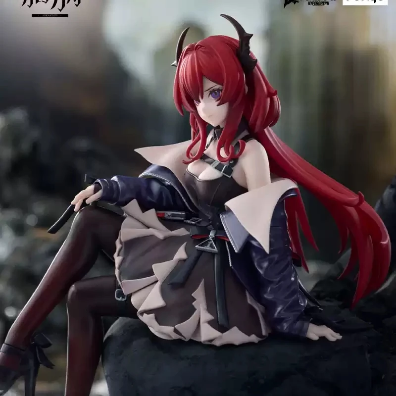 

Оригинальный FuRyu Arknights Surtr Energy Connection Ver. Фигурка с пробкой для лапши, аниме-модель, коллекция игрушек, настольное украшение, 15 см