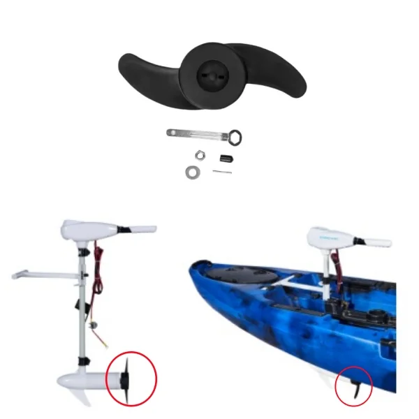 

Kayak Accessory Propeller Blade for White 36 or 46 Lbs Motor