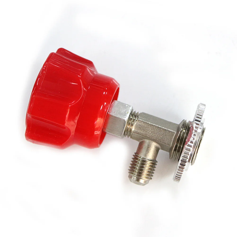 

R134a Tank Adapter Valve Dispenser Bottle Opener Can Tap Fitting Automotive Refrigerant Tool
