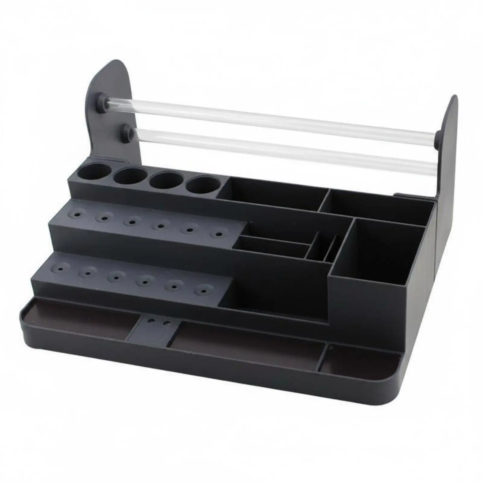 Phone Repair Tool Rack Large Capacity Multi-Compartment Tool Organizer