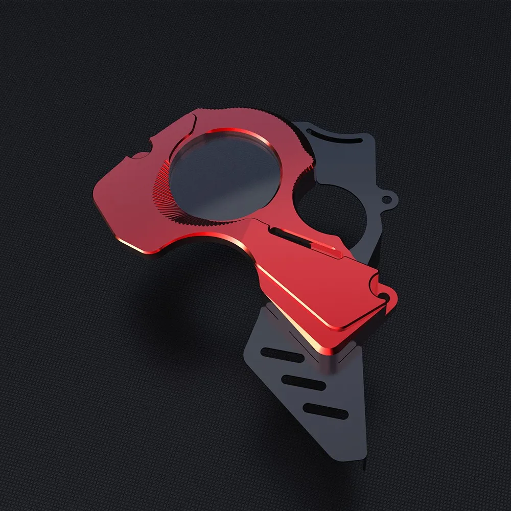 450 SR 2023 دراجة نارية الملحقات CNC الألومنيوم الجبهة سلاسل الاضراس غطاء حماية الحرس ل CFMOTO CF 450SR 2022-2024 sr450