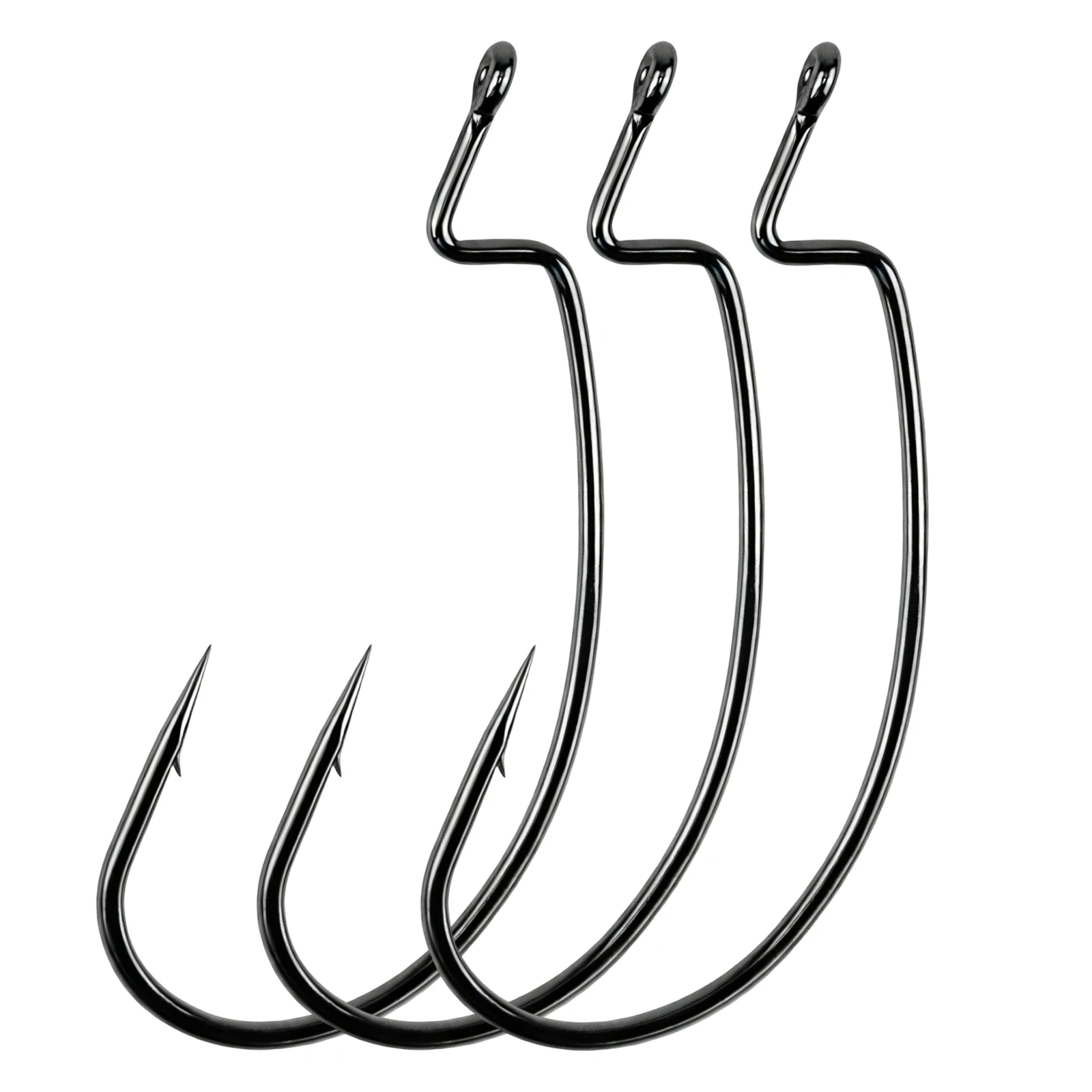 20/30 قطعة EWG السنانير باس الصيد هوك دودة هوك اضافية واسعة الفجوة سويم هوك ل تكساس تلاعب كارولينا الحفارات المياه المالحة # 10- # 5/0 #1