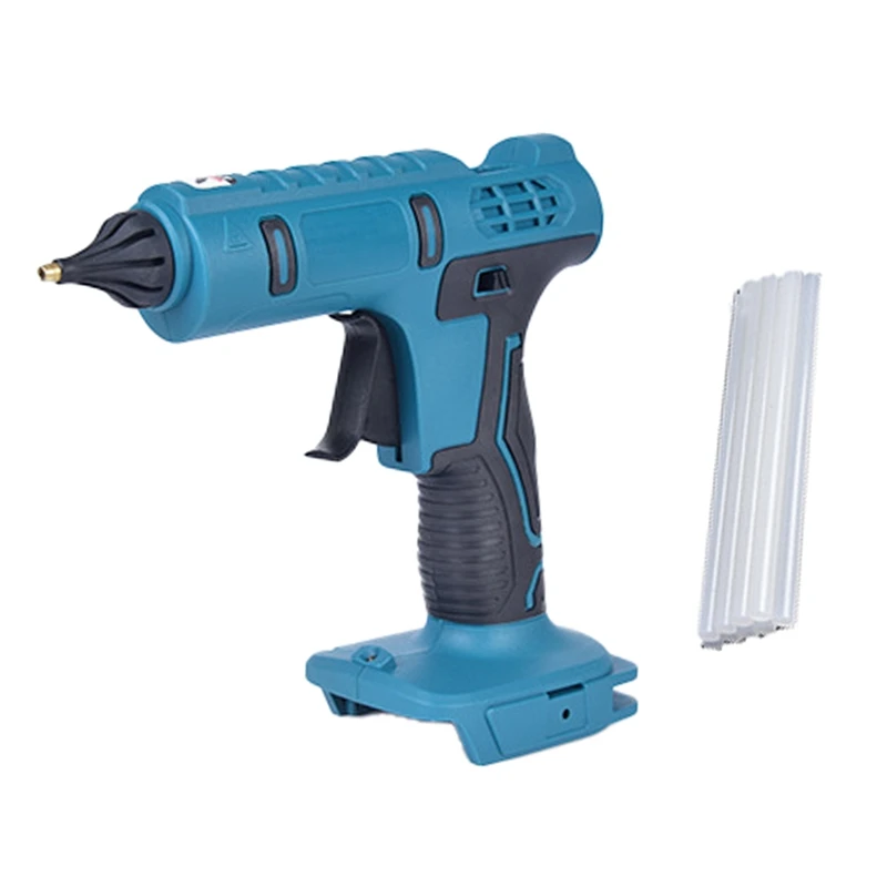 

Hot Glue Gun 100W Household DIY Repair Tool Rechargeable Electric Heat Temperature Gun For 18V Battery