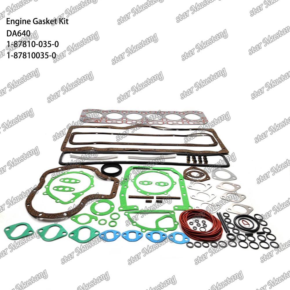 DA640 Engine Gasket Kit 1-87810-035-0 1-87810035-0 Suitable For ISUZU Engine Parts