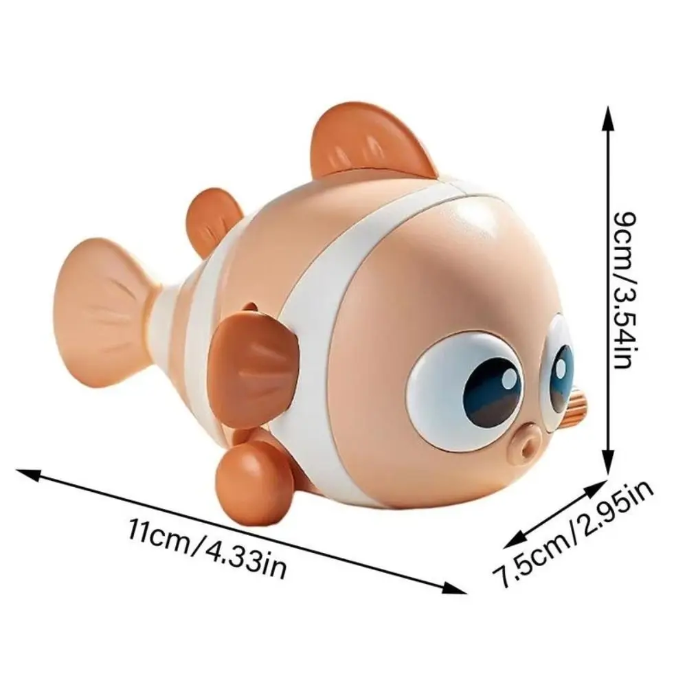 Giocattolo Giochi in metallo Accessori Bambini Pagliaccio Pesce Caterpillar Bambini Orologio Giocattolo Interazione Giocattoli per bambini Carica giocattolo Altalena Giocattolo