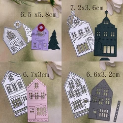 New House decoration Metal Cutting Dies for DIY Scrapbooking Album Paper Cards Decorative Crafts Embossing Die Cuts