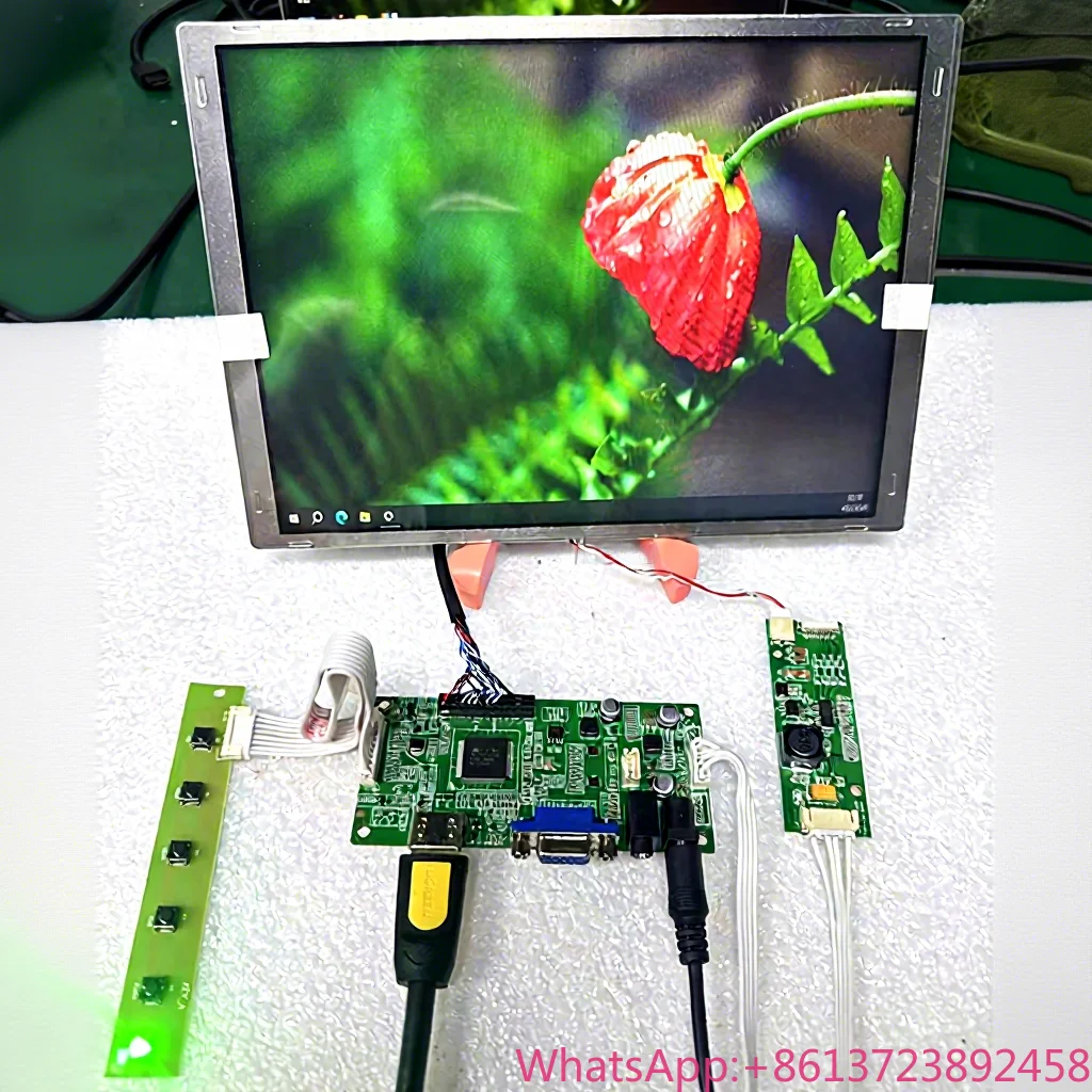 

New Grade TDA104-001V02 BOE 10.4 Inch Industrial Outdoor High Brightness 1024x768 TFT-LCD Panel LCM Full Kit Driver Board